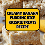 Banana Pudding Rice Krispie Treats Recipe