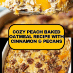 Peach Baked Oatmeal Recipe