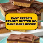 Reese’s Peanut Butter No-Bake Bars