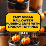 Vegan Halloween Pudding Cups Recipe