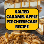 Salted Caramel Apple Pie Cheesecake Recipe