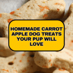 Easy Carrot Apple Crunchies for Dogs