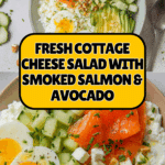Cottage Cheese Salad With Smoked Salmon & Avocado Recipe