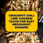 Crockpot Chili Lime Chicken Recipe