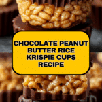 Chocolate Peanut Butter Rice Krispie Cups Recipe