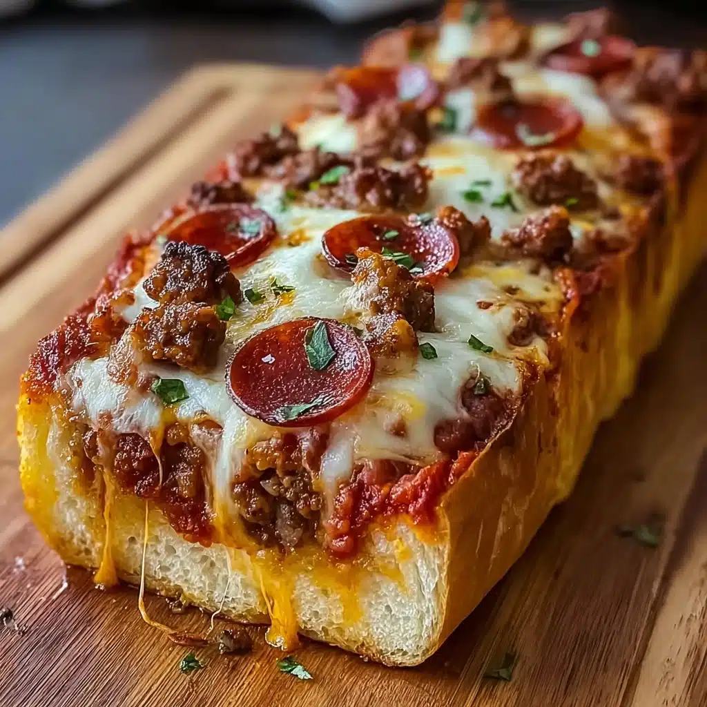 Indulge in This Cheesy Garbage Bread Recipe