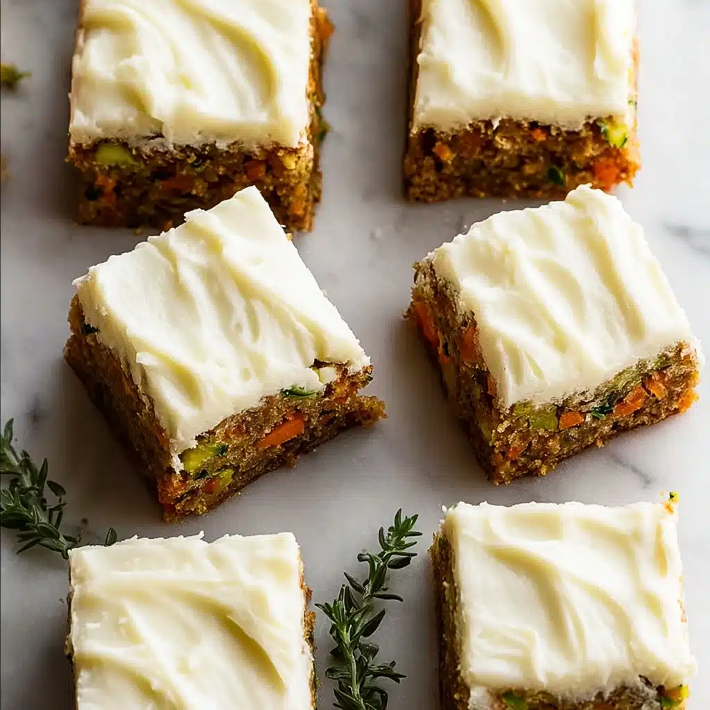 Spiced Ginger Carrot and Zucchini Bars Recipe - Recipe Image