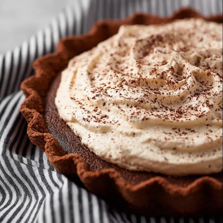 Espresso Custard Pie Recipe