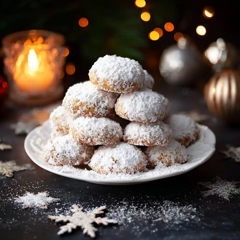 Gingerbread Snowball Cookies Recipe