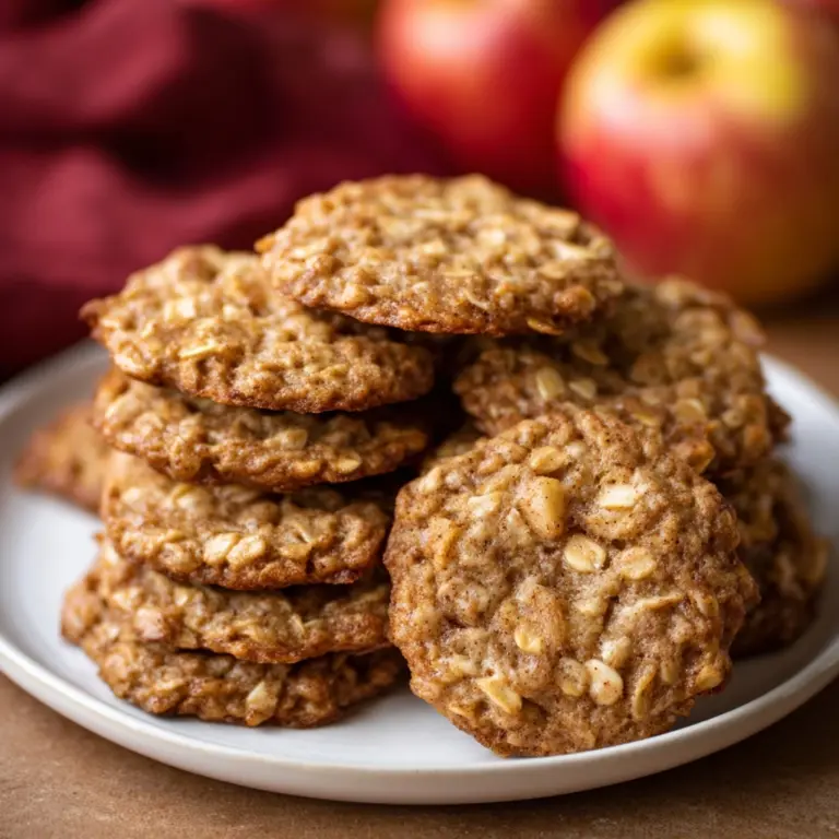 Apple Cinnamon Oatmeal Cookies Recipe