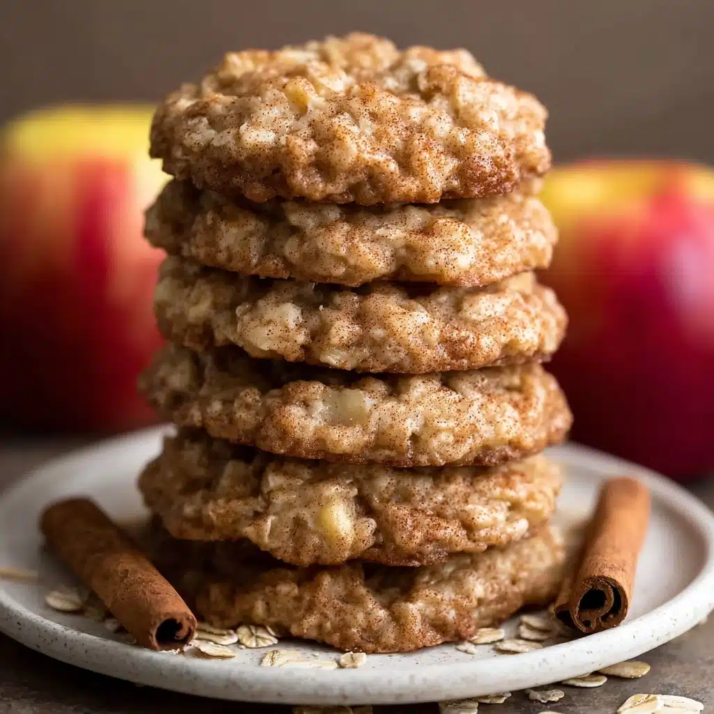 Apple Cinnamon Oatmeal Cookies Recipe - Recipe Image