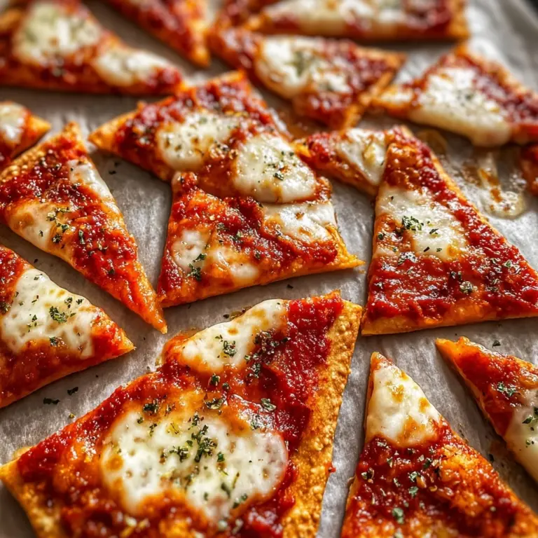 Crispy Pizza Chips Recipe