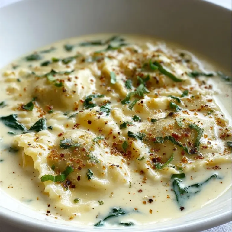 Alfredo Lasagna Soup Recipe