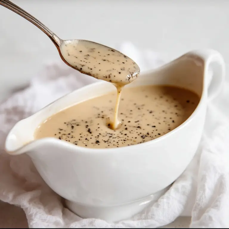 Peppercorn Sauce Recipe