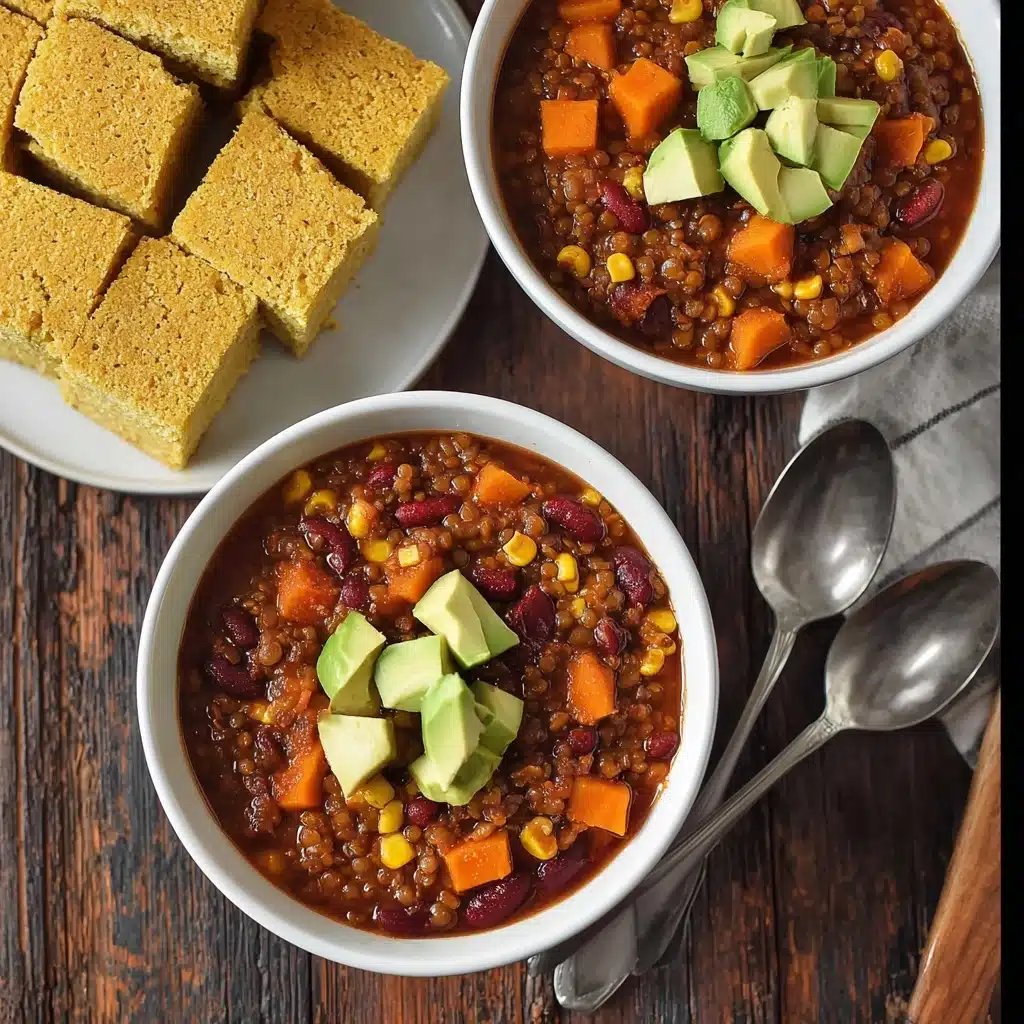 Lentil Sweet Potato Chili Recipe