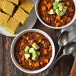 Lentil Sweet Potato Chili Recipe