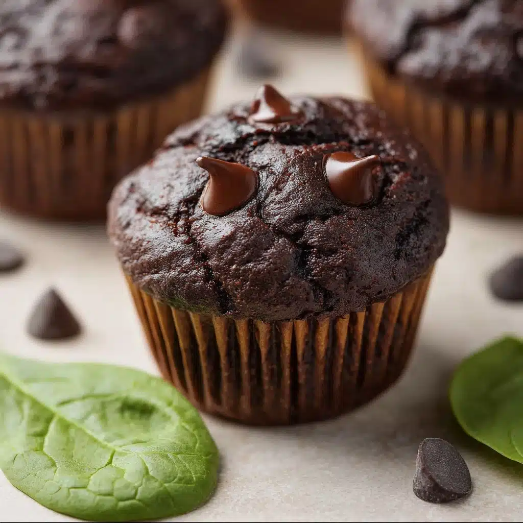 Chocolate Spinach Muffins Recipe