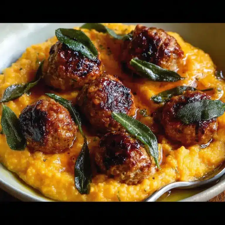 Pork, Apple, and Sage Meatballs Recipe