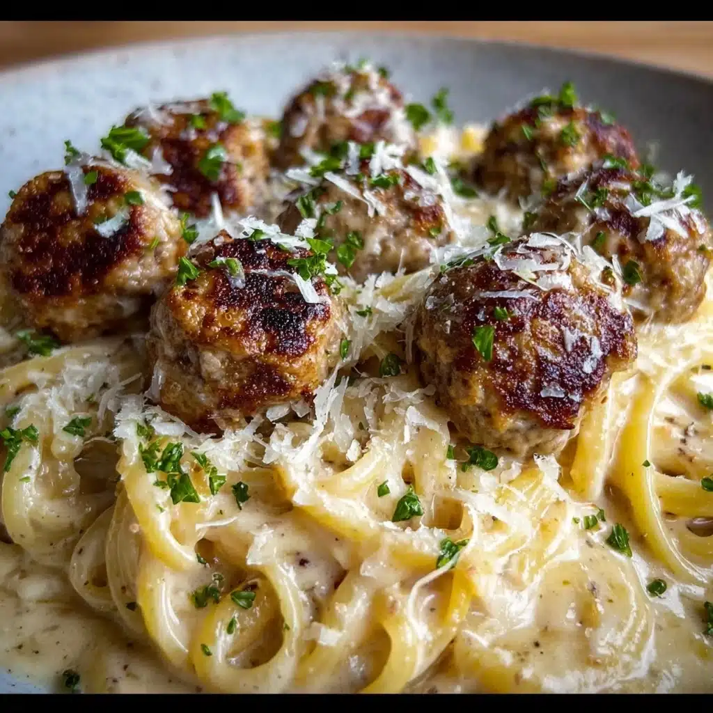 Garlic Butter Meatballs Recipe - Recipe Image