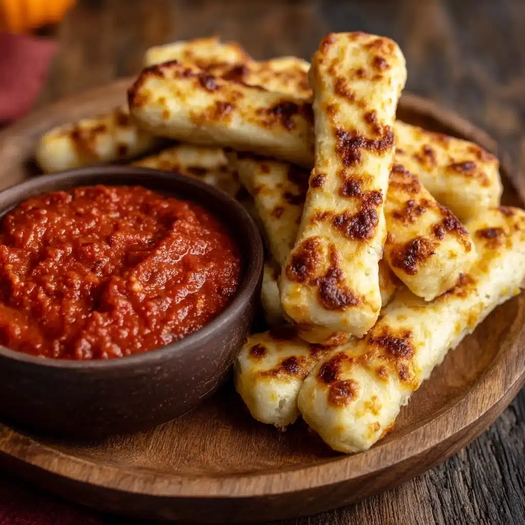 Cheesy Halloween Breadstick Bones Recipe - Recipe Image