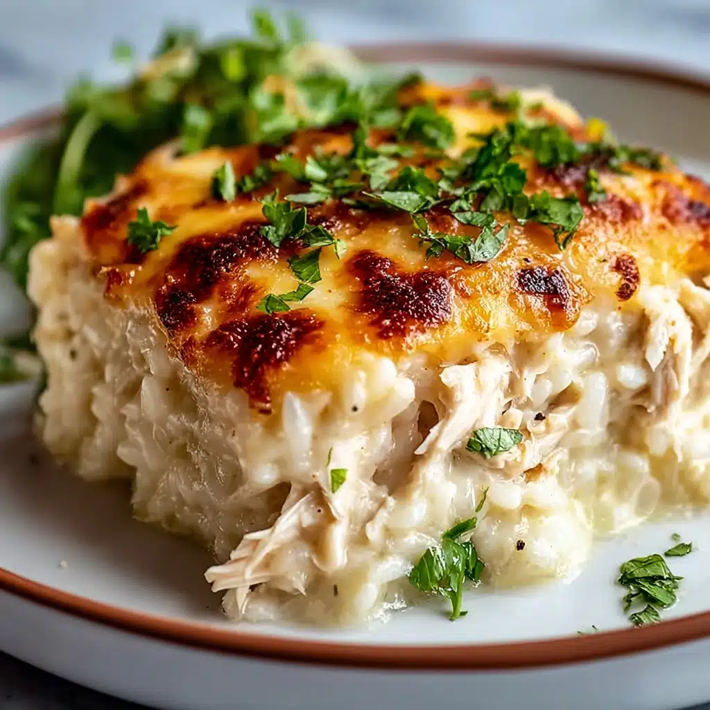 Healthy Chicken Cauliflower Rice Casserole Recipe - Recipe Image