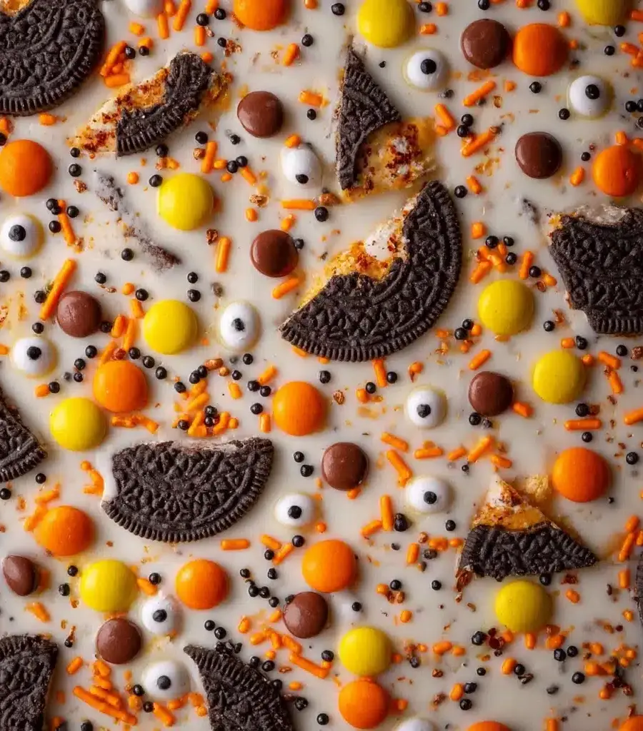 Spooky Halloween Oreo Bark Recipe