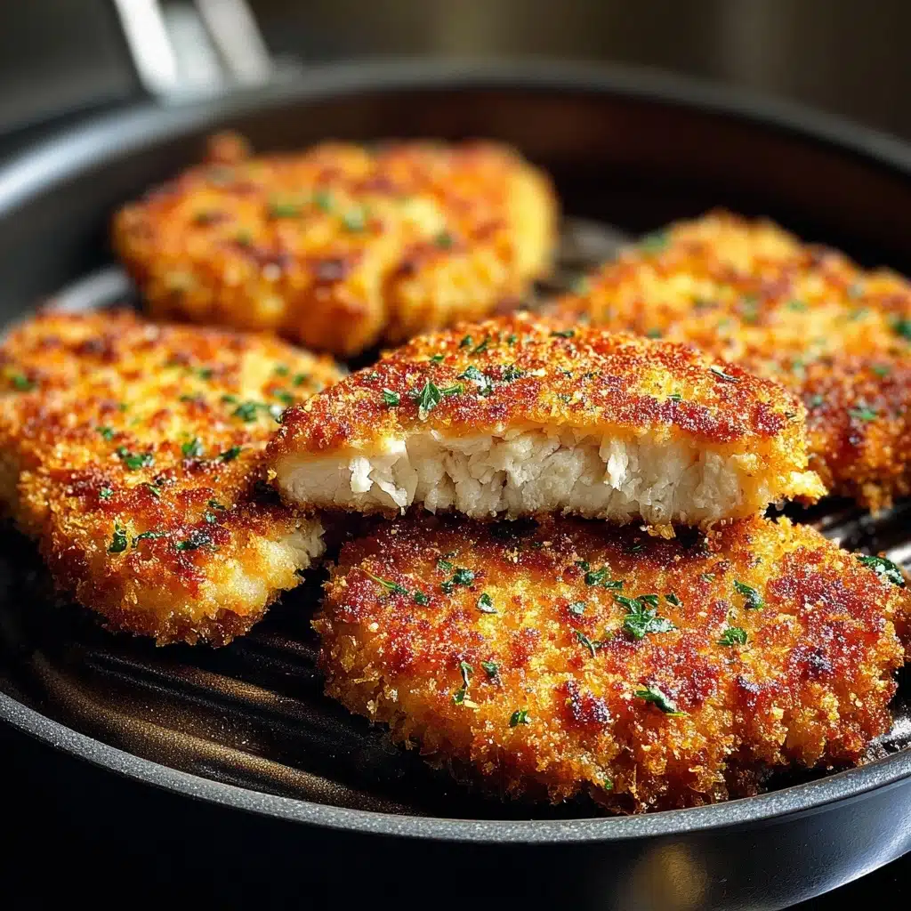 Air Fryer Parmesan Crusted Chicken Recipe