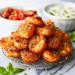 Air Fryer Garlic Parmesan Shrimp Recipe