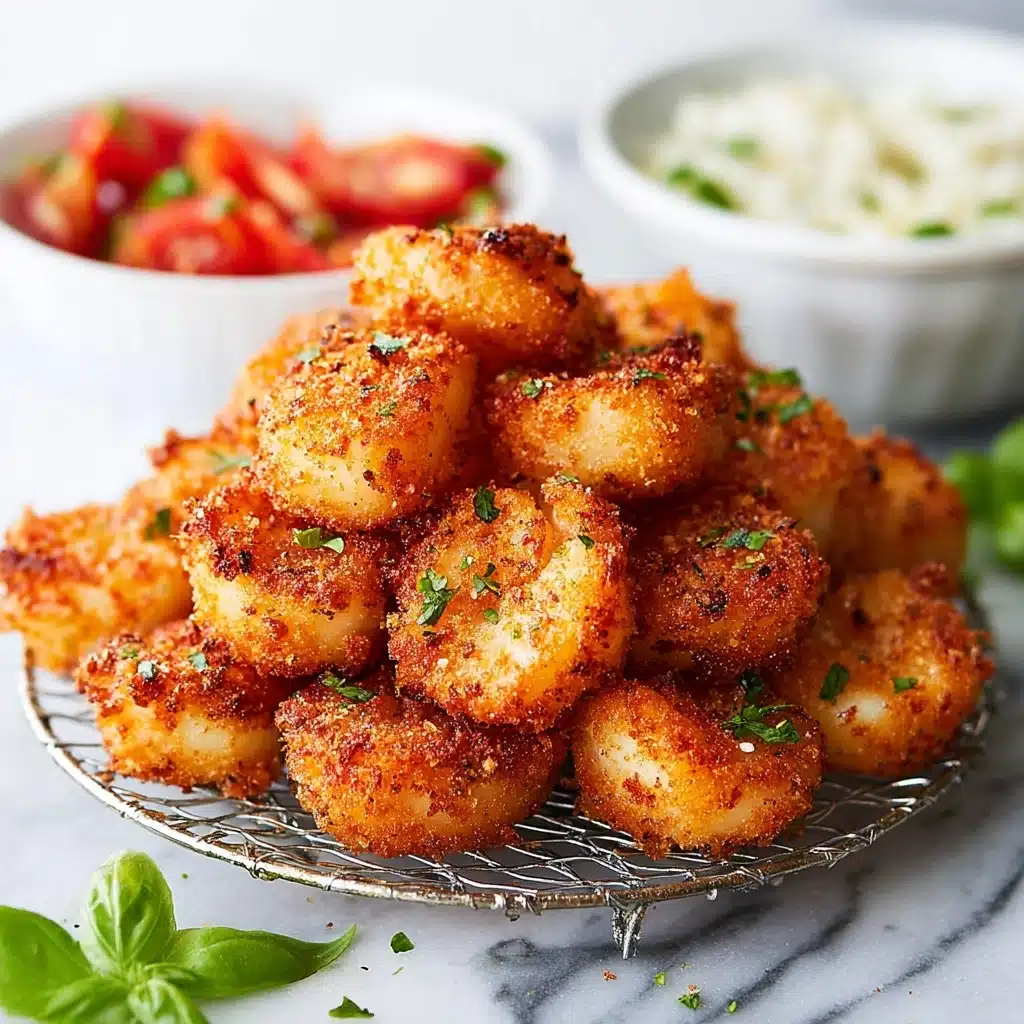 Air Fryer Garlic Parmesan Shrimp Recipe