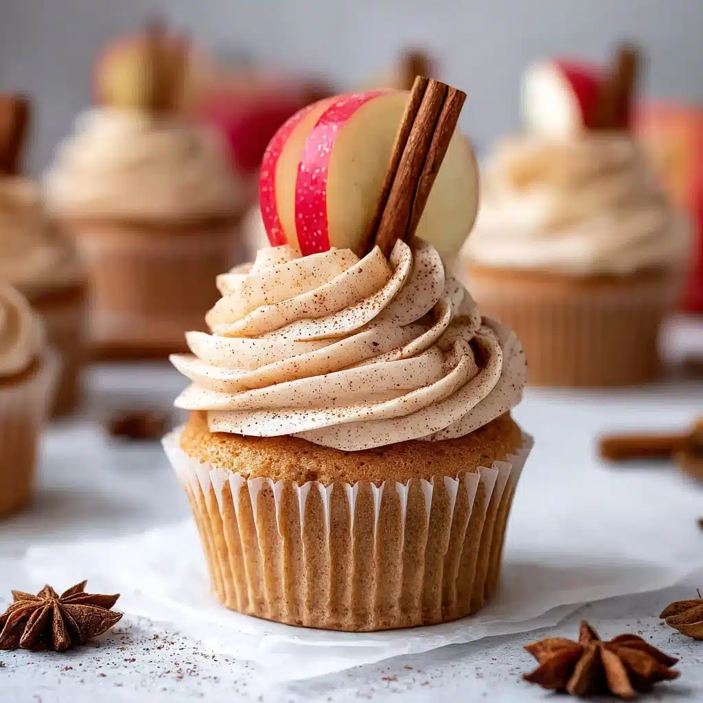 Cinnamon Apple Cider Cupcakes Recipe