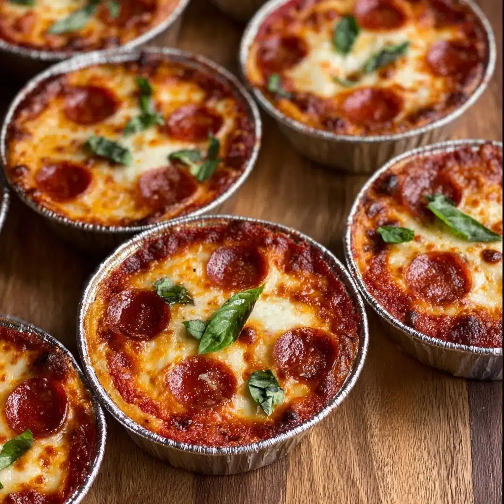 Pizza Pot Pies Recipe - Recipe Image