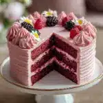 Mother's Day Pink Velvet Cake Recipe