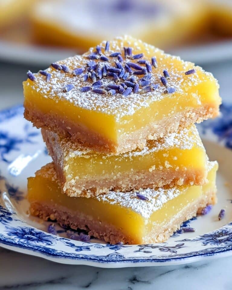 Lavender Lemon Bars Recipe