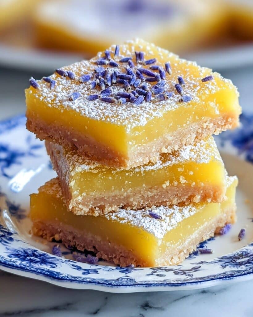 Lavender Lemon Bars Recipe