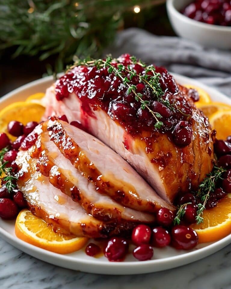 Cranberry Orange Glazed Turkey Breast Recipe