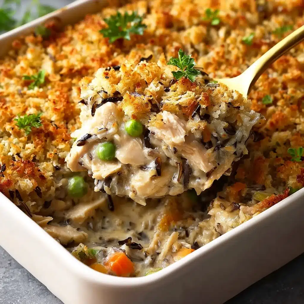 Chicken Wild Rice Casserole Recipe - Recipe Image
