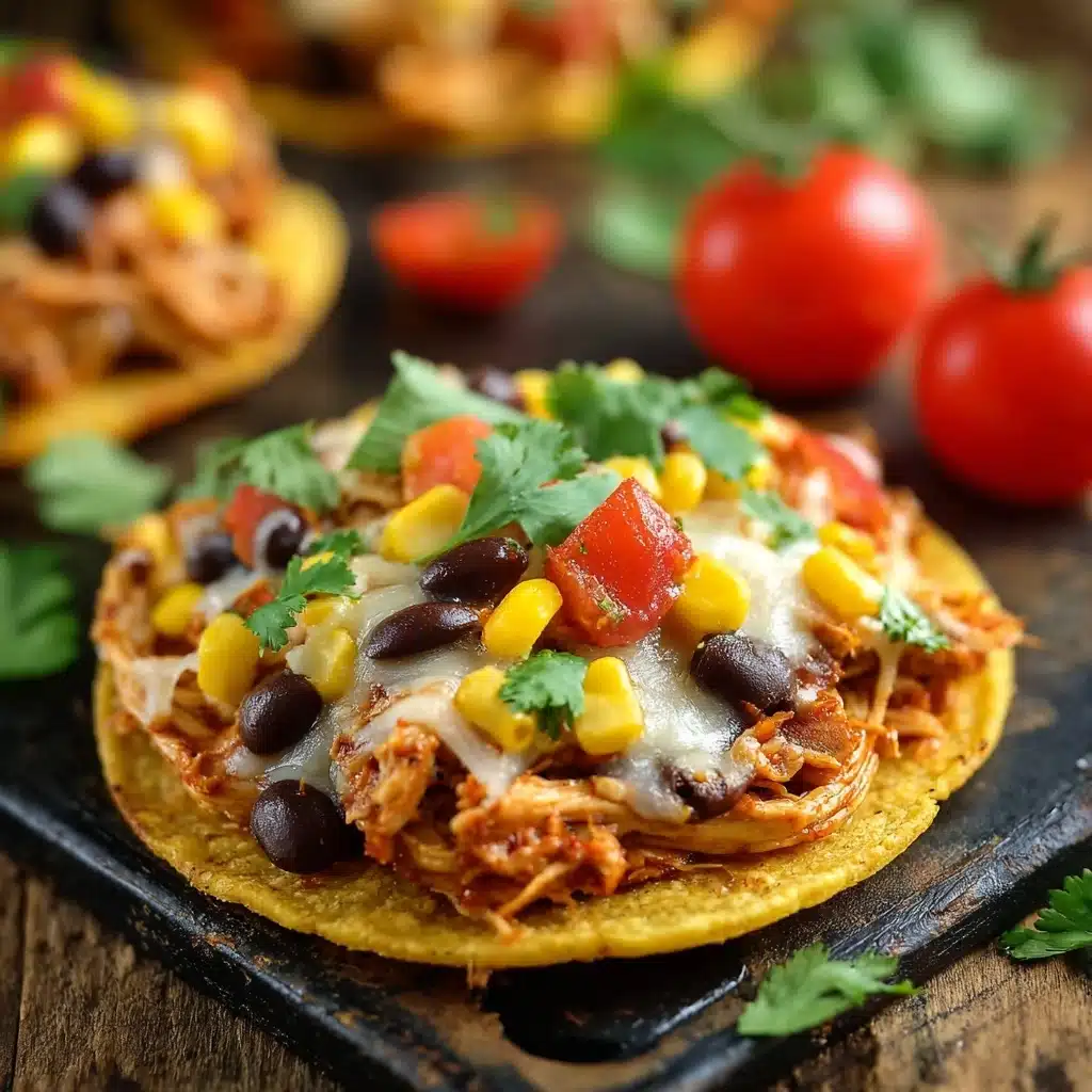Mexican Rotisserie Chicken Tostadas Recipe - Recipe Image