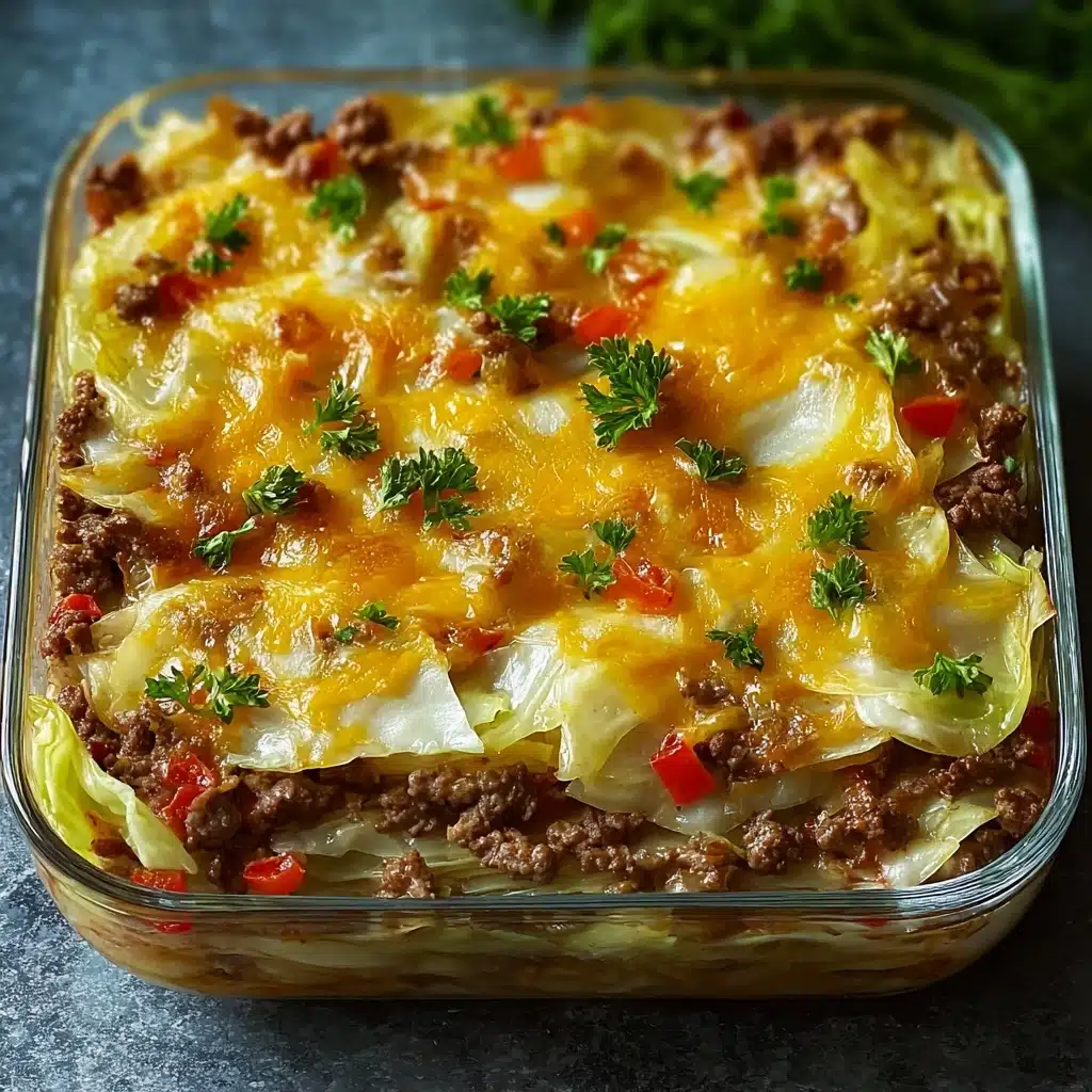 Cabbage Beef Bake Recipe - Recipe Image