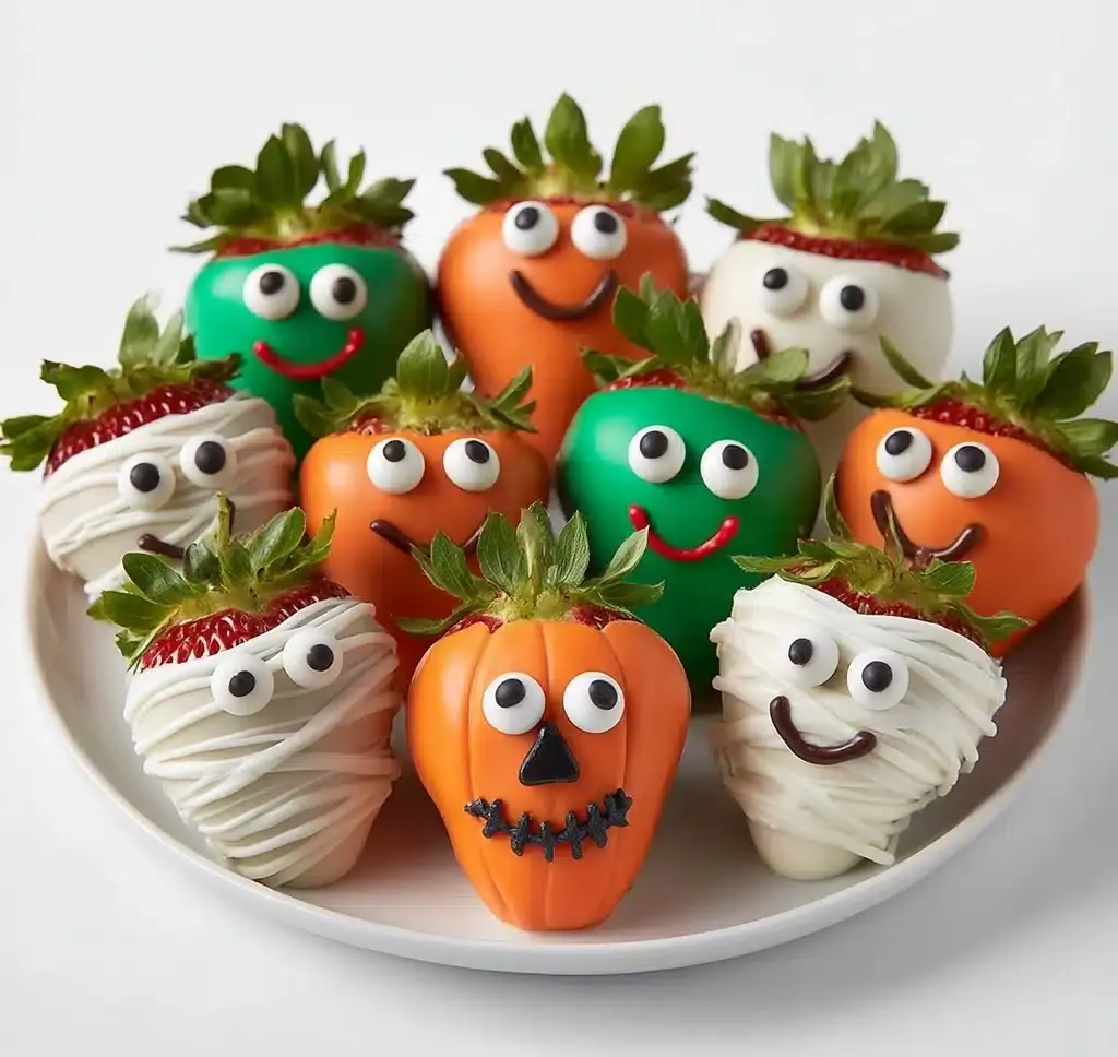Halloween Strawberries Recipe