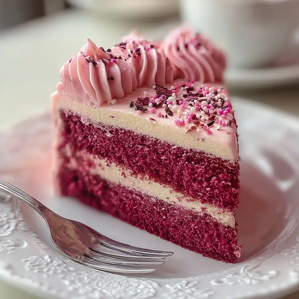 Mother's Day Pink Velvet Cake Recipe - Recipe Image