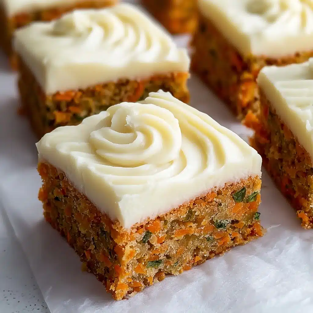 Spiced Ginger Carrot and Zucchini Bars Recipe - Recipe Image