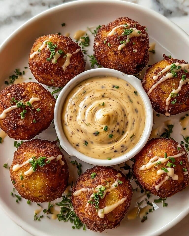 Reuben Balls with Spicy Thousand Island Dipping Sauce Recipe