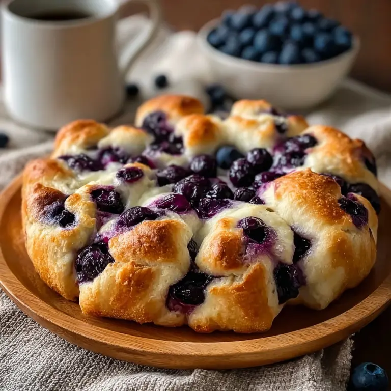 Cottage Cheese Blueberry Cloud Bread Recipe