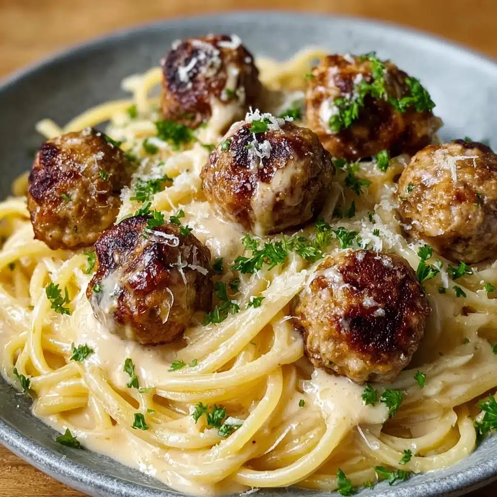 Garlic Butter Meatballs Recipe - Recipe Image