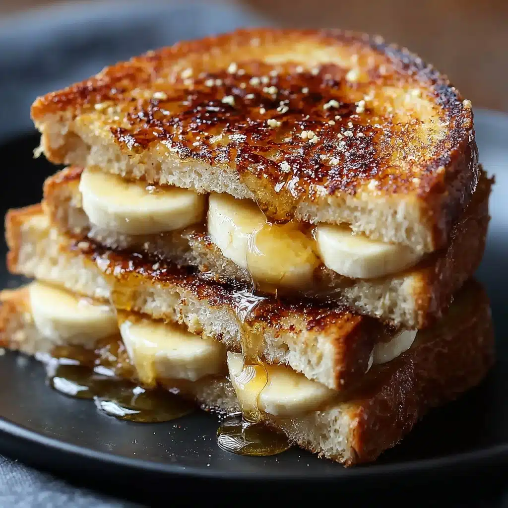 Honey Banana Grilled Cheese Sandwich Recipe - Recipe Image