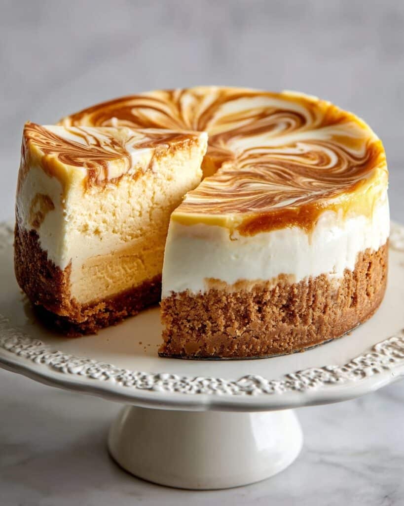 Pumpkin Swirl Cheesecake Recipe