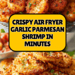 Air Fryer Garlic Parmesan Shrimp Recipe