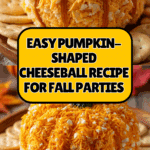 Pumpkin-Shaped Cheeseball Recipe