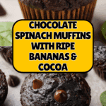 Chocolate Spinach Muffins Recipe