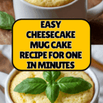 Cheesecake Mug Cake Recipe